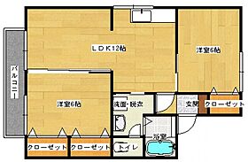 セジュール西東  ｜ 広島県安芸郡府中町八幡1丁目（賃貸アパート1LDK・1階・53.50㎡） その2