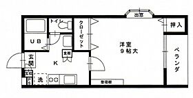 サウザンクロス田  ｜ 広島県広島市安佐南区長束西2丁目（賃貸アパート1K・2階・29.00㎡） その2