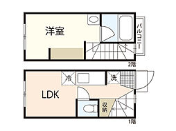 スピラーレ 1LDKの間取図画像