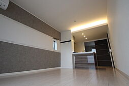 ヴァンヴェール緑井II 2階1LDKのリビング/ダイニング