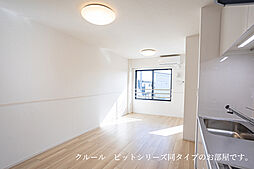 西条町御薗宇アパート　Ｂ 2階2LDKのリビング/ダイニング