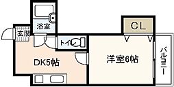 間取図画像 1DK