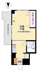 サンピアギンガ ワンルームの間取図画像