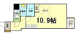 T.M.住吉町ビル ワンルームの間取図画像