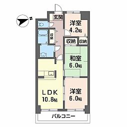 HOMAT2000 3LDKの間取図画像