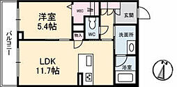 MerveilleY 1LDKの間取図画像
