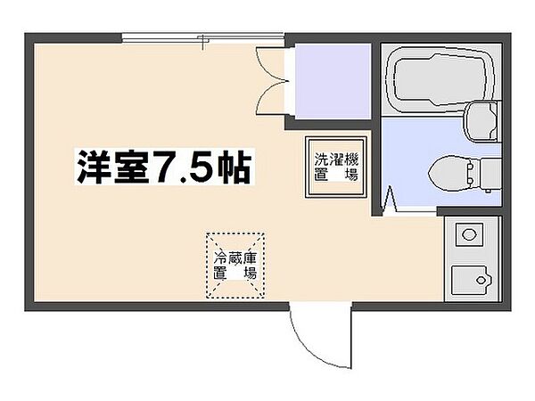 Uステージ五日市中央II ｜広島県広島市佐伯区五日市中央1丁目(賃貸アパート1R・2階・16.00㎡)の写真 その2