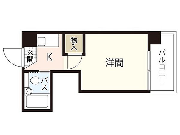 広島県広島市中区八丁堀(賃貸マンション1K・5階・40.00㎡)の写真 その2