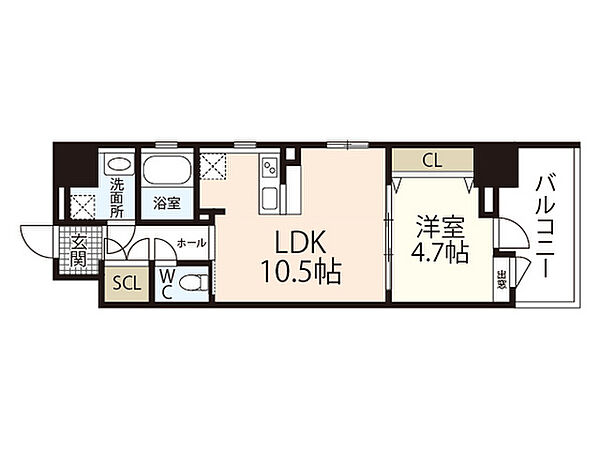 LIFEMENT_K小網町 ｜広島県広島市中区小網町(賃貸マンション1LDK・4階・40.02㎡)の写真 その2