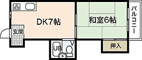 カルチェ吉信  ｜ 広島県広島市安佐南区大町東3丁目（賃貸マンション1DK・1階・26.40㎡） その2