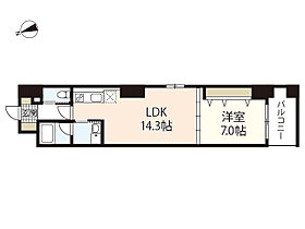 Ｌａ　Ｄｏｌｃｅ　平和大通り  ｜ 広島県広島市中区三川町（賃貸マンション1LDK・5階・50.76㎡） その2