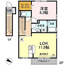 ディアコート藤本  ｜ 広島県広島市安佐南区東野1丁目（賃貸アパート1LDK・2階・49.46㎡） その2