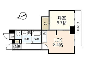 東千田町ハイム  ｜ 広島県広島市中区東千田町2丁目（賃貸マンション1LDK・2階・36.53㎡） その2