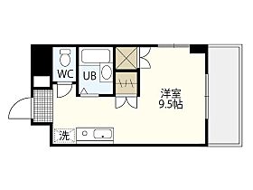 久保田ビル  ｜ 広島県広島市西区横川町2丁目（賃貸マンション1R・4階・23.40㎡） その2