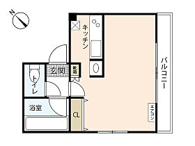 広島県広島市中区光南2丁目（賃貸マンション1R・3階・29.78㎡） その2