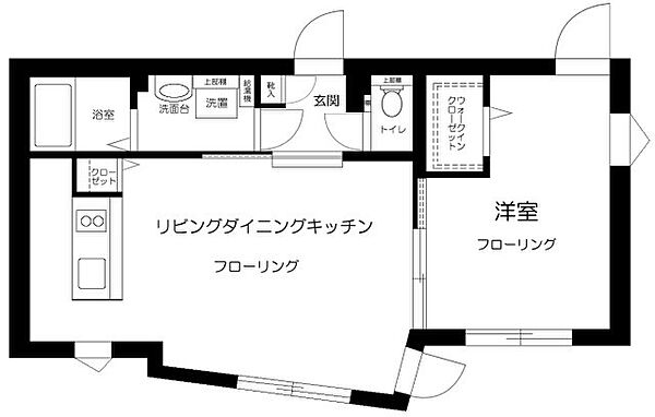 東京都文京区本郷6丁目(賃貸マンション1LDK・1階・46.16㎡)の写真 その2