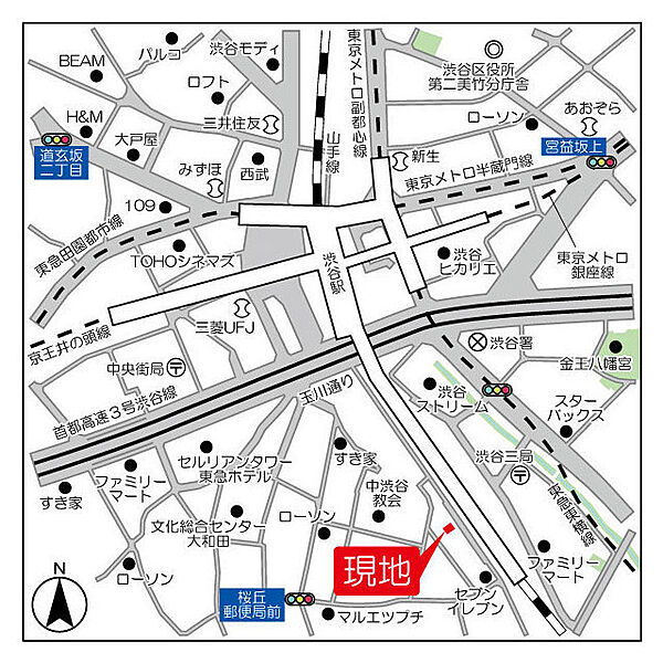 パレステュディオ渋谷ＳＴＡＴＩＯＮＦＲＯＮＴ 1203｜東京都渋谷区桜丘町(賃貸マンション1K・10階・21.20㎡)の写真 その23