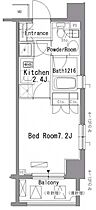 パークアクシス門前仲町 1004 ｜ 東京都江東区門前仲町2丁目7-10（賃貸マンション1K・10階・24.79㎡） その2