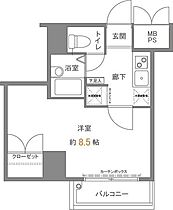 メインステージ池袋  ｜ 東京都豊島区池袋4丁目（賃貸マンション1K・5階・24.03㎡） その2