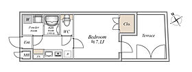 アトリオフラッツ羽田  ｜ 東京都大田区羽田5丁目23-11（賃貸マンション1K・1階・25.18㎡） その2