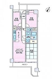 ロイヤルステージ相模原番田 3LDKの間取図画像