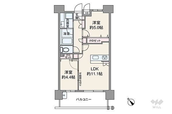 間取り パルティール上社 12階/-