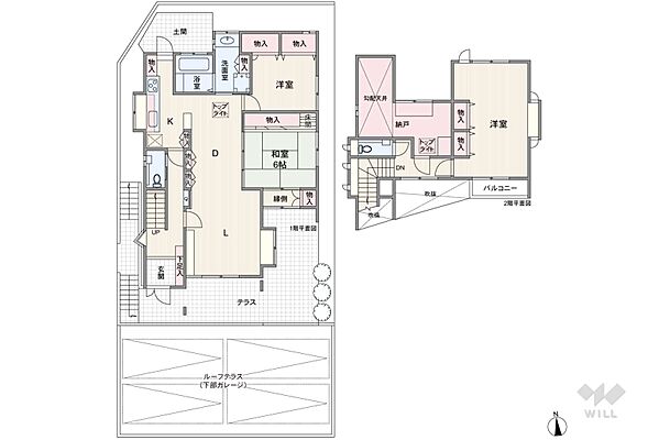 間取り 長久手市打越 一戸建て