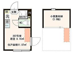 ハーモニーテラス南馬込 2階