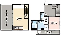 PleinSoleil 1LDKの間取図画像
