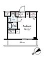 ARCOBALENO KAWASAKI WEST4階9.1万円