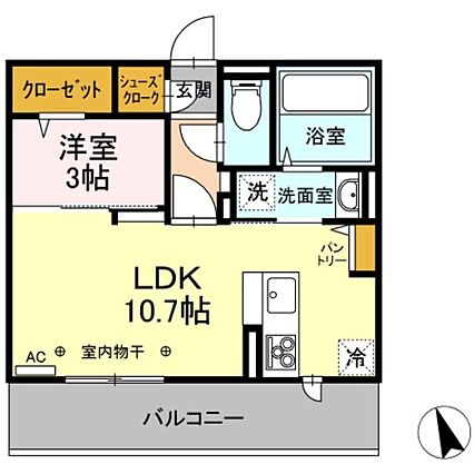 Ｊ—Ｒｏｏｍ☆妃６番館柳町_間取り_0