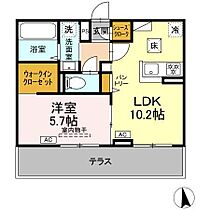 トリシア南俣　ウエスト 102 ｜ 長野県長野市大字稲葉（賃貸アパート1LDK・1階・40.04㎡） その2