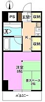 グランビア岡田  ｜ 長野県長野市大字中御所岡田町（賃貸マンション1R・8階・24.50㎡） その2