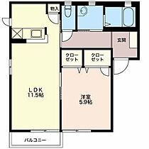 セピアコート安茂里  ｜ 長野県長野市安茂里小市３丁目（賃貸アパート1LDK・1階・43.54㎡） その2