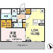 ライフコア南俣 302 ｜ 長野県長野市大字稲葉（賃貸アパート1LDK・3階・40.04㎡） その2