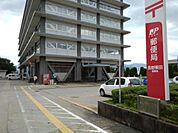 郵便局「長野栗田郵便局まで787m」