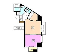 ブリランテ・サクラ 1LDKの間取図画像