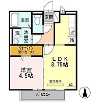 セゾンコート 207 ｜ 大分県日田市港町6-11（賃貸アパート1LDK・2階・35.30㎡） その2