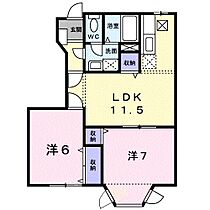 グレース後藤 102 ｜ 大分県日田市大字友田1173-1（賃貸アパート2LDK・1階・53.51㎡） その2