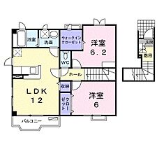 サンファミールIIB 202 ｜ 大分県日田市大字三和2781-3（賃貸アパート2LDK・2階・60.92㎡） その2