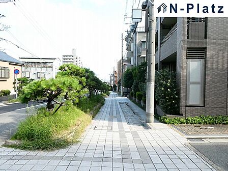 離宮道沿いはきれいに整備された歩道がございます♪
