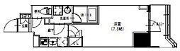 S-RESIDENCEHIKIFUNE 1Kの間取図画像