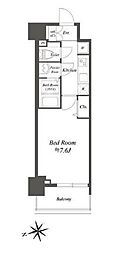 PRESSANCEBLOOMASAKUSANorth 1Kの間取図画像