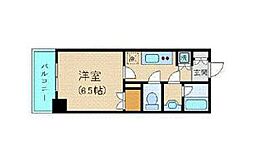 LexingtonSquare本所吾妻橋 1Kの間取図画像
