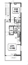 KOTOBUKI（コトブキ）  ｜ 愛知県名古屋市瑞穂区鍵田町１丁目（賃貸マンション1LDK・2階・44.06㎡） その2