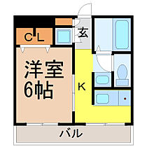 愛知県名古屋市千種区萩岡町（賃貸マンション1K・4階・25.30㎡） その2