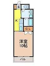 愛知県名古屋市昭和区檀溪通４丁目（賃貸マンション1K・3階・33.00㎡） その2