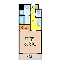 愛知県名古屋市瑞穂区姫宮町２丁目（賃貸マンション1K・2階・28.95㎡） その2