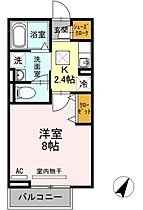 愛知県名古屋市昭和区高峯町（賃貸アパート1K・2階・26.94㎡） その2