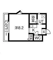 愛知県名古屋市昭和区五軒家町（賃貸マンション1K・2階・24.78㎡） その2